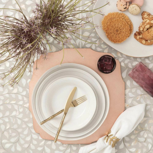 Blue Pheasant Ariana White Dinnerware Blue Pheasant Ariana White Dinnerware